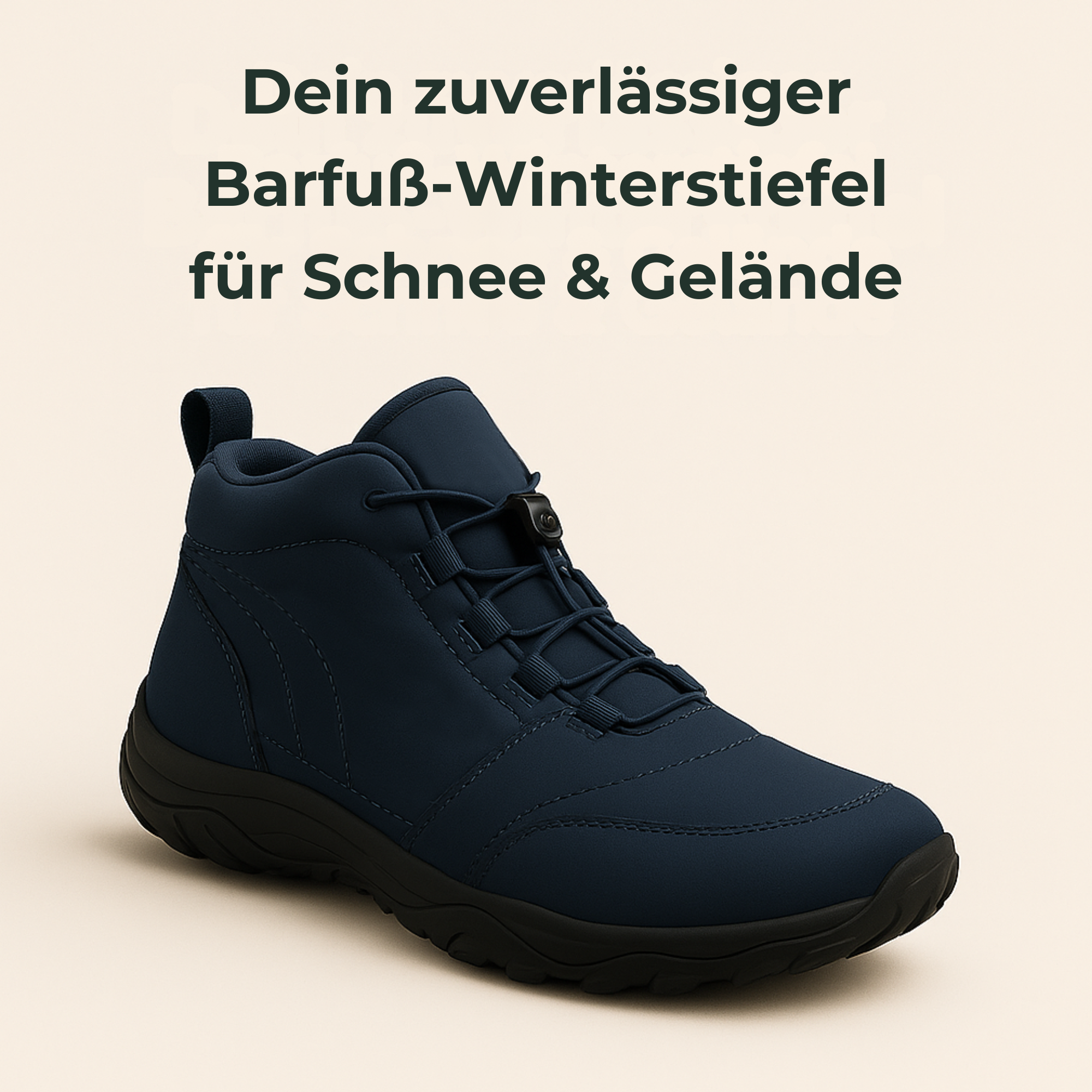 WarmGuard – Winter Barfußschuhe | warm gefüttert wasserabweisend rutschfest | für Alltag, Outdoor & gesunde Fußhaltung