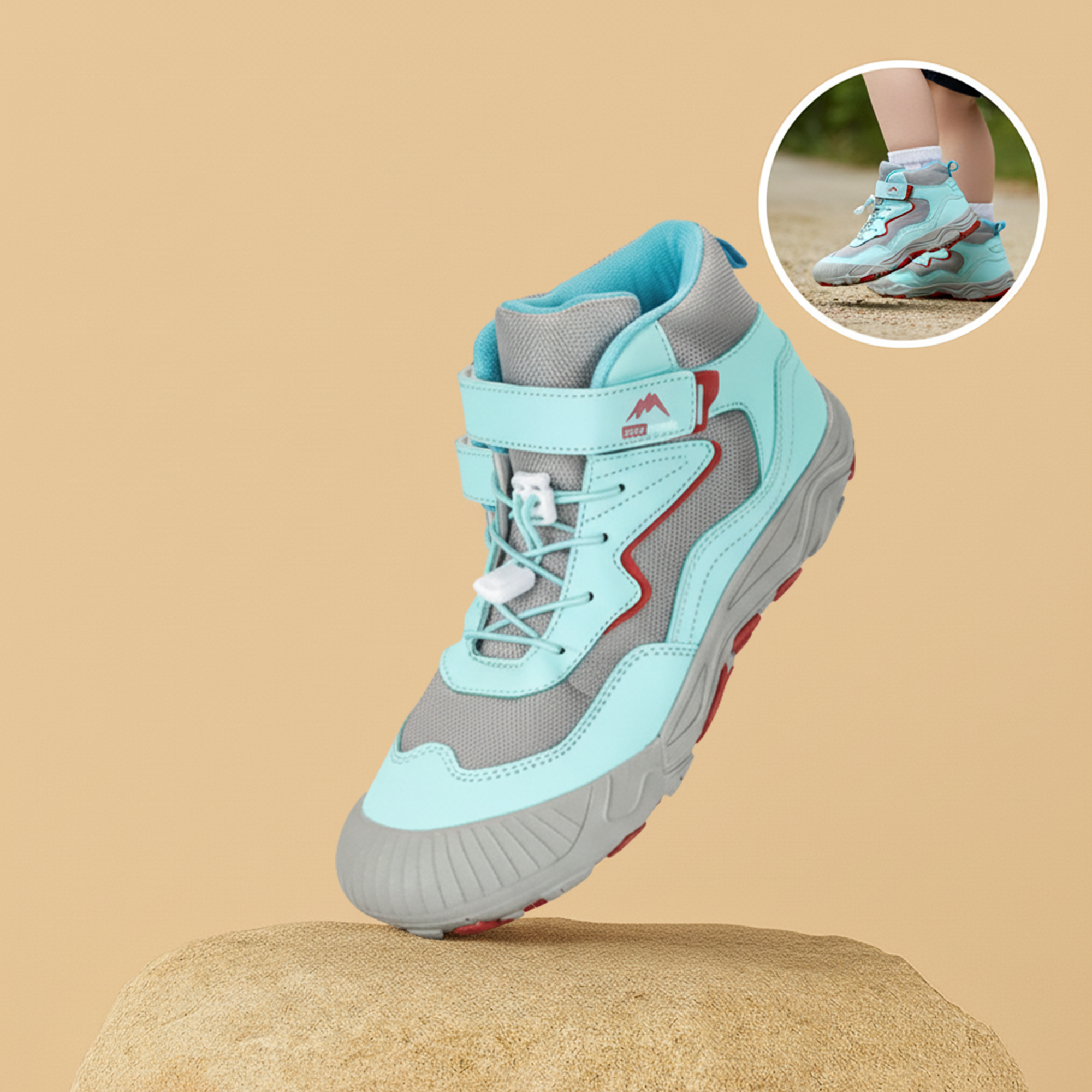 KinderFlex – wasserfeste Kinder Barfußschuhe | ultra weiches Innenfutter rutschfest | im Winter für aktive Kinder