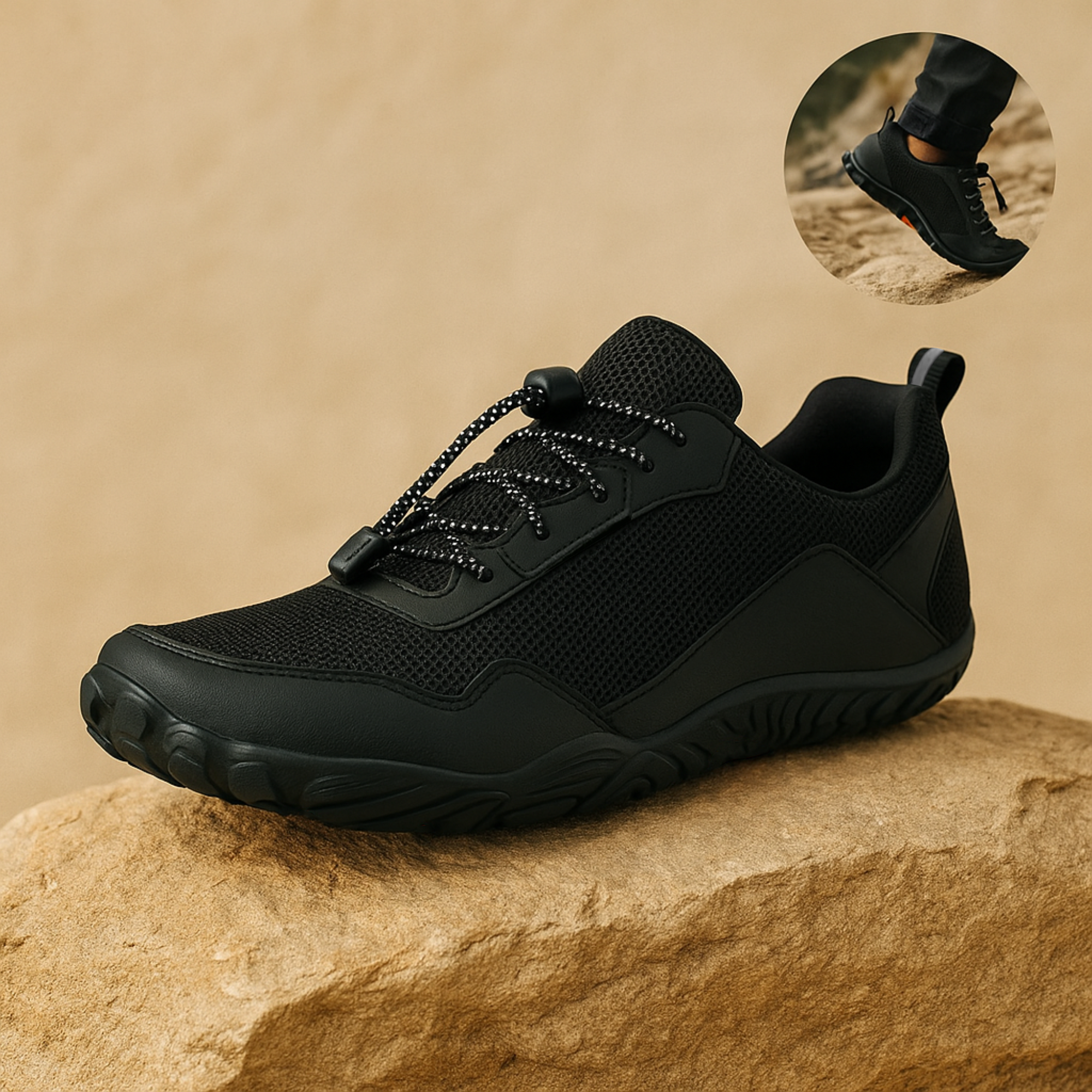 BareTrek – Barfußschuhe rutschfest | Atmungsaktiv & Zehenfreiheit | Outdoor & Alltag