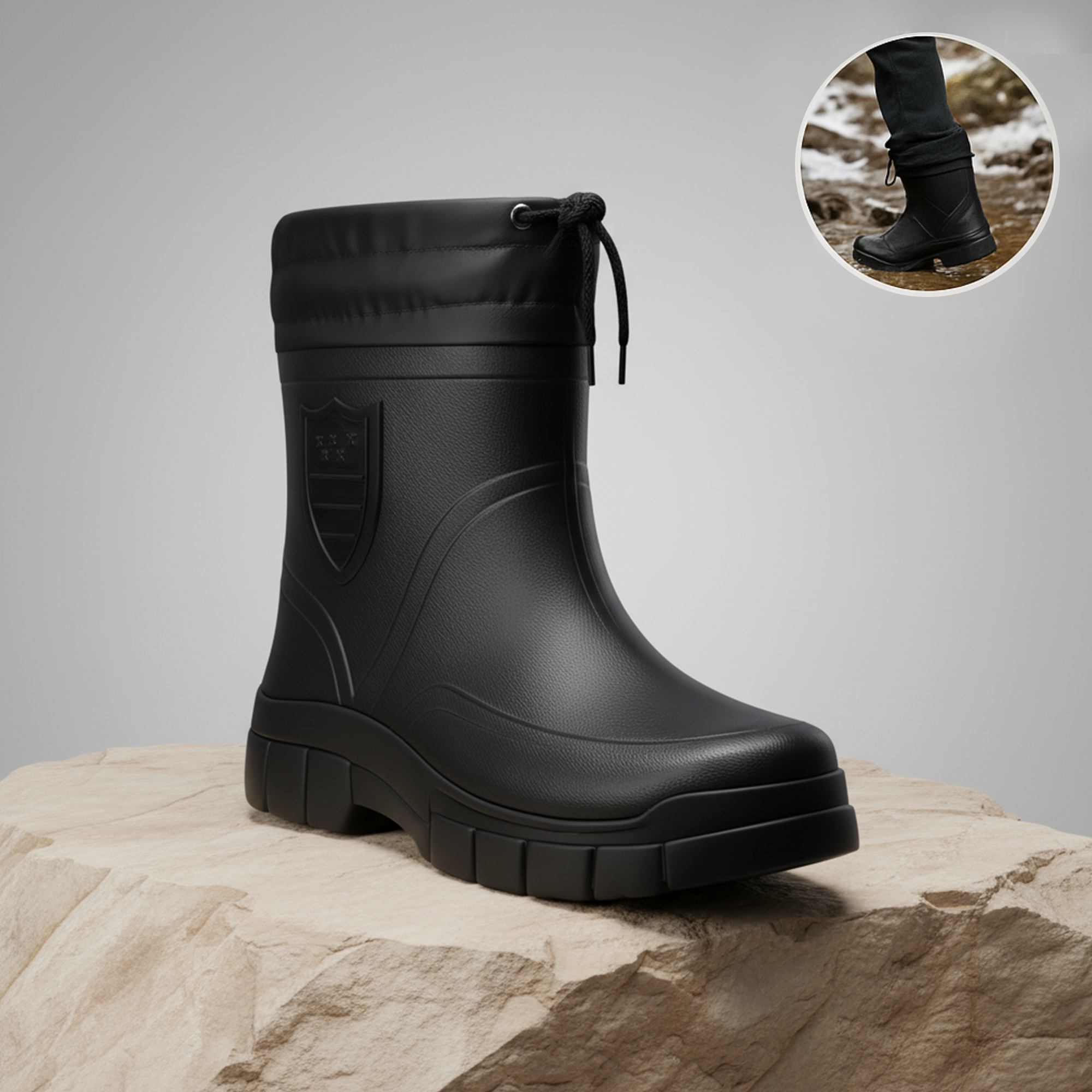 RainMate – Thermo Regenstiefel | rutschfest Thermo‑Futter | Outdoor Damen