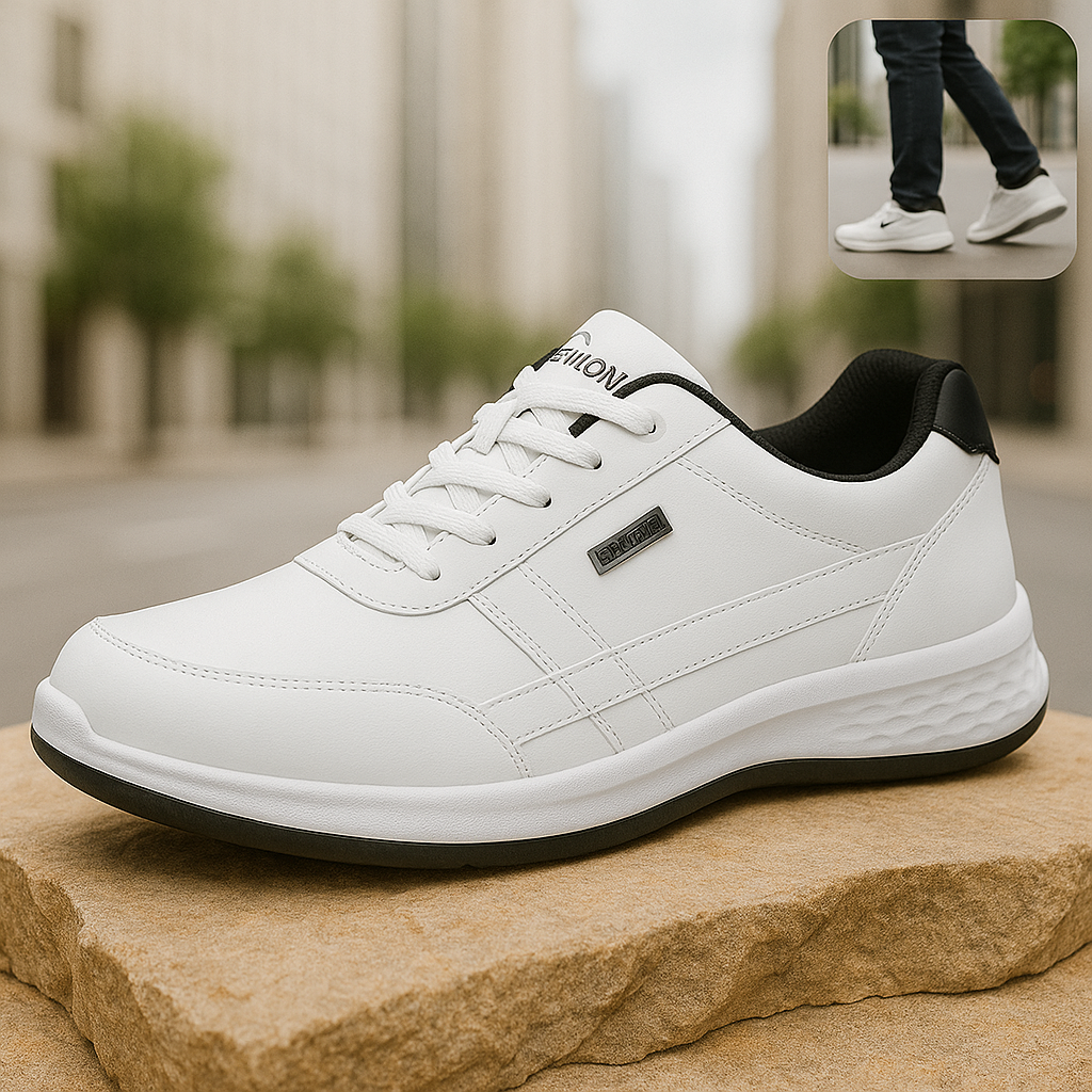 OrthoLinx – Orthopädische Komfortschuhe gegen Fersenschmerzen | Atmungsaktiv & Schmerzlindernd | Rutschfest & Gedämpft – Unisex Alltag
