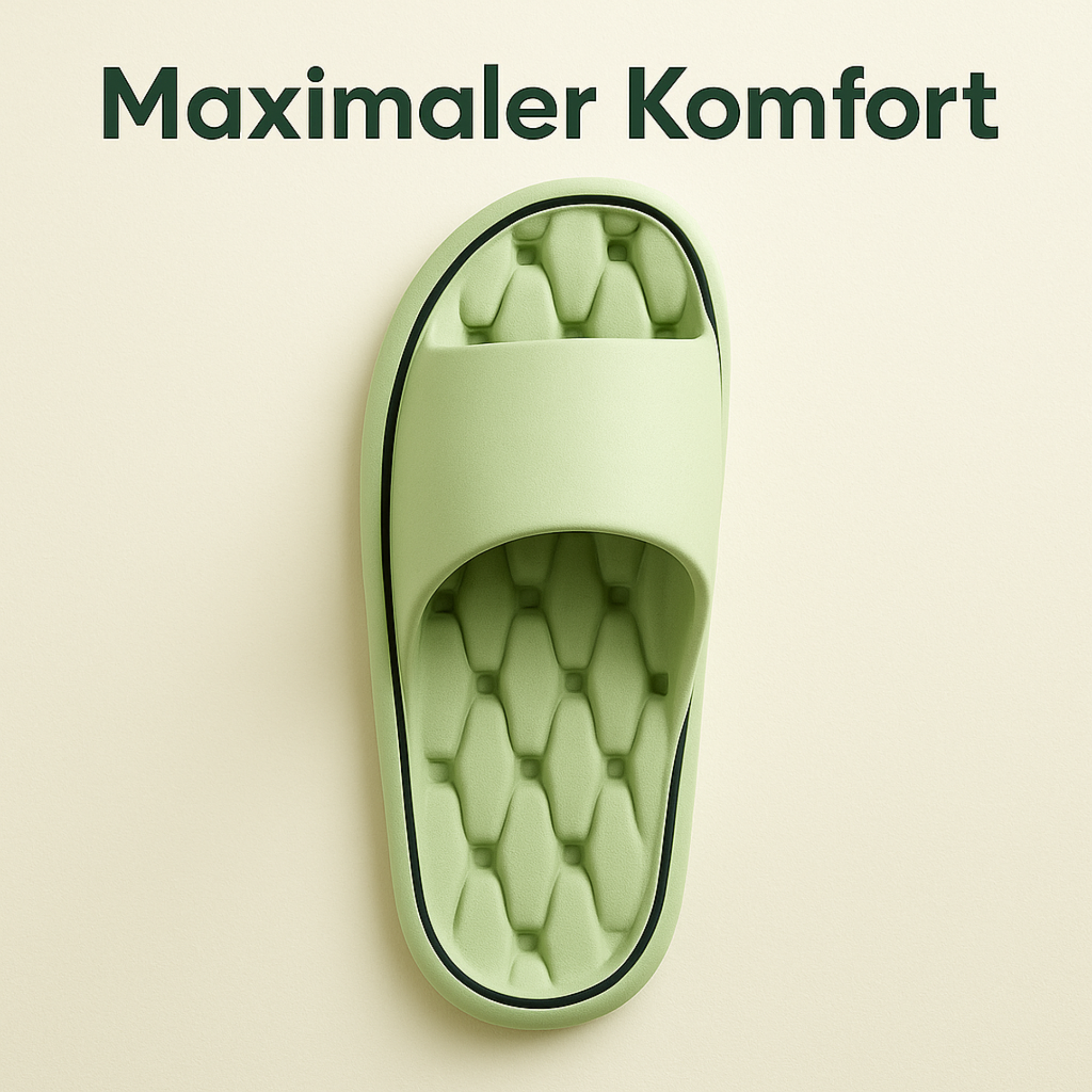 Trittfrei – orthopädische Hausschuhe | rutschfeste EVA-Dämpfung 4,5 cm – gegen Fußschmerzen & Plantarfasziitis