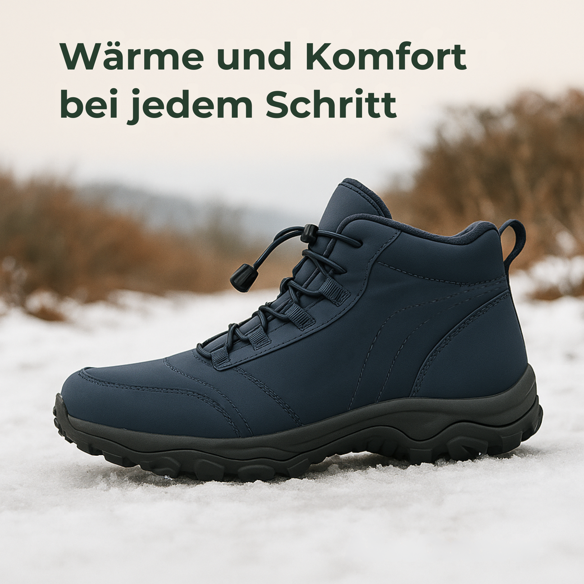 WarmGuard – Winter Barfußschuhe | warm gefüttert wasserabweisend rutschfest | für Alltag, Outdoor & gesunde Fußhaltung