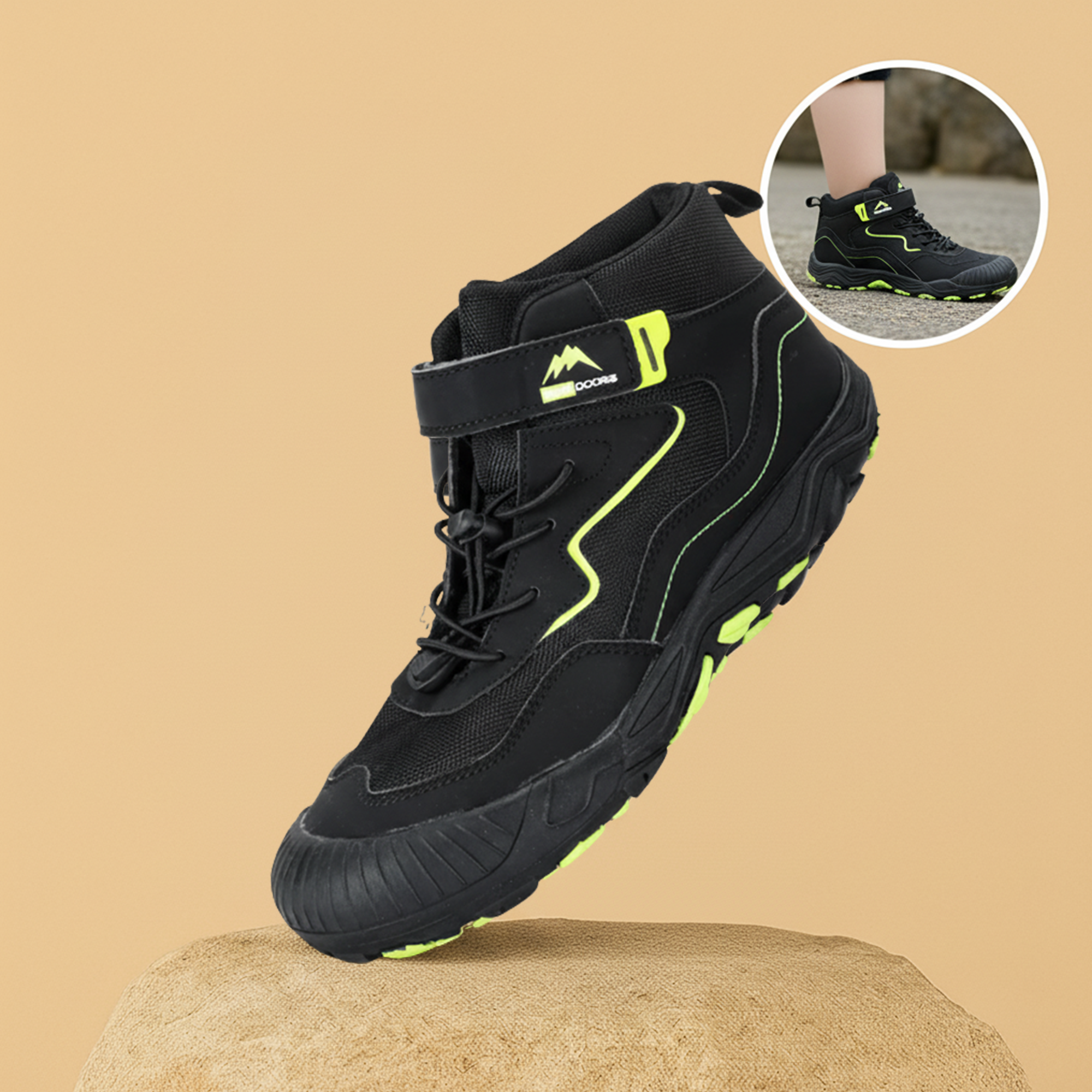 KinderFlex – wasserfeste Kinder Barfußschuhe | ultra weiches Innenfutter rutschfest | im Winter für aktive Kinder