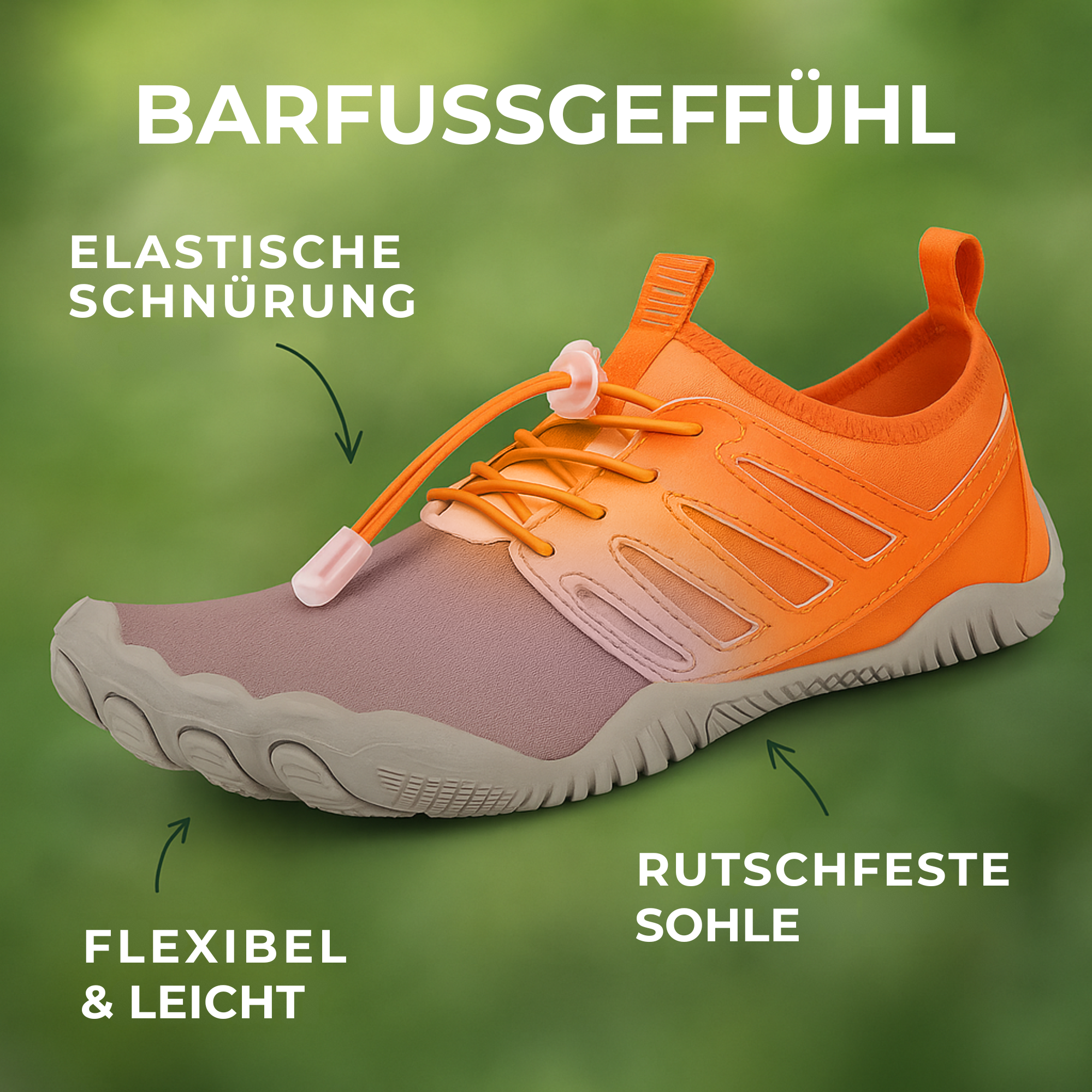 FlexPro – Barfußschuhe Herren & Damen | Flexibel & gelenkschonend | rutschfeste 4 mm Sohle | Alltag, Training & Sport