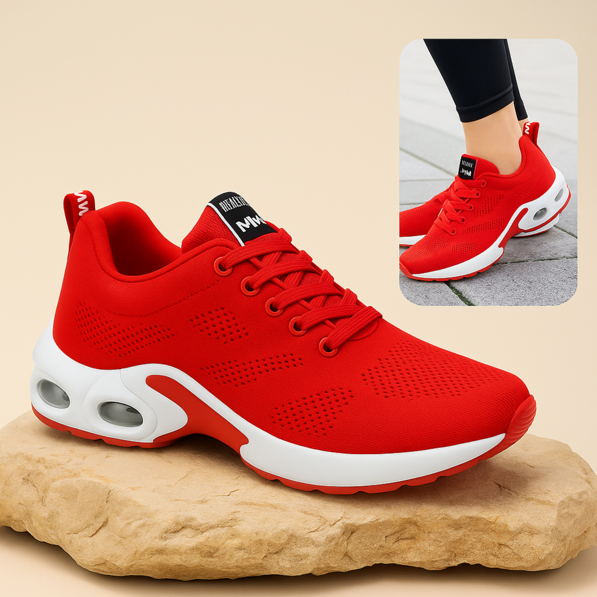 VitaSole – Orthopädische Sneaker Hallux Valgus | Schmerzfrei & Atmungsaktiv mit Dämpfung | Für Alltag, Beruf & lange Gehstrecken
