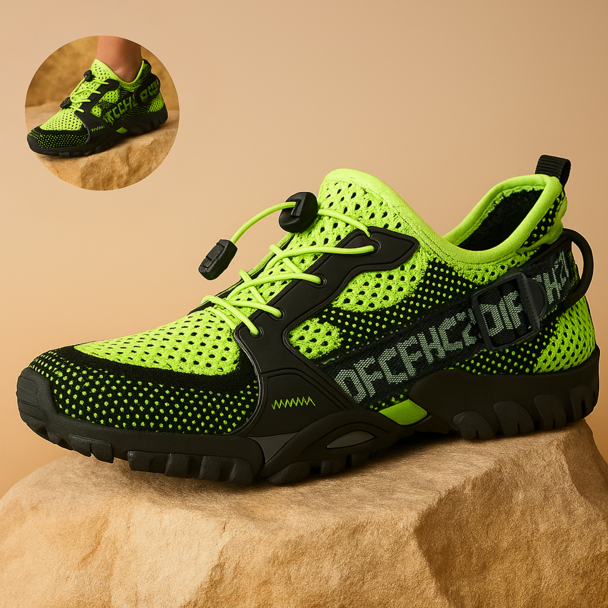 SensoWalk – orthopädischer Wanderschuh | Dämpfung rutschfest atmungsaktiv – für Senioren & schmerzfreies Gehen