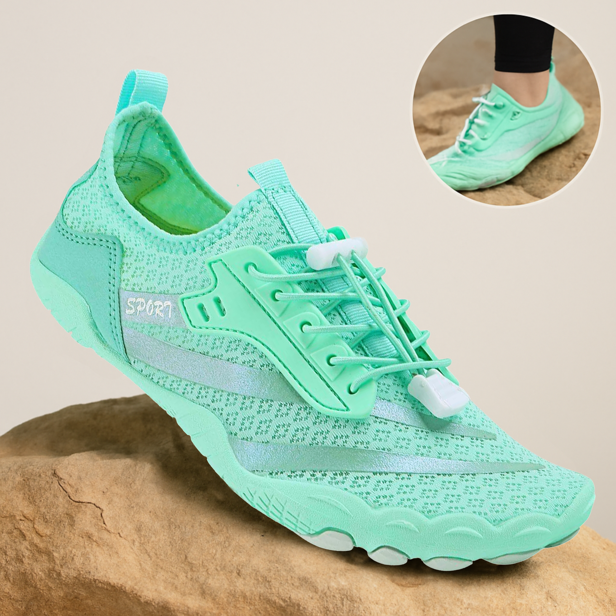 FlexSole – Barfußschuhe | Schmerzlinderung Flexible Sohle | Alltag & Orthopädische Unterstützung