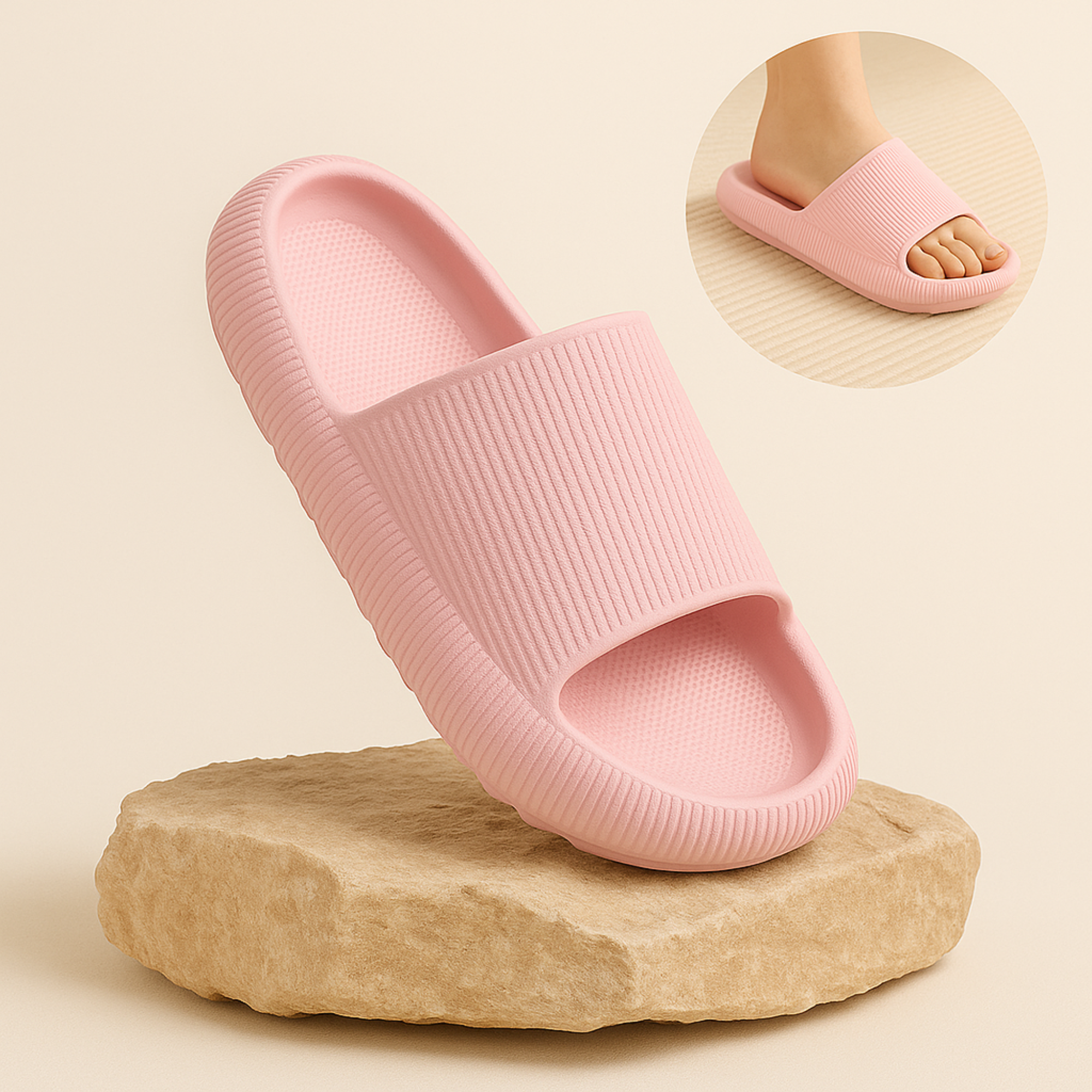 WohlTritt – Orthopädische Hausschuhe Damen & Herren | Schmerzfrei & Stoßdämpfend | Rutschfest für Alltag & Zuhause