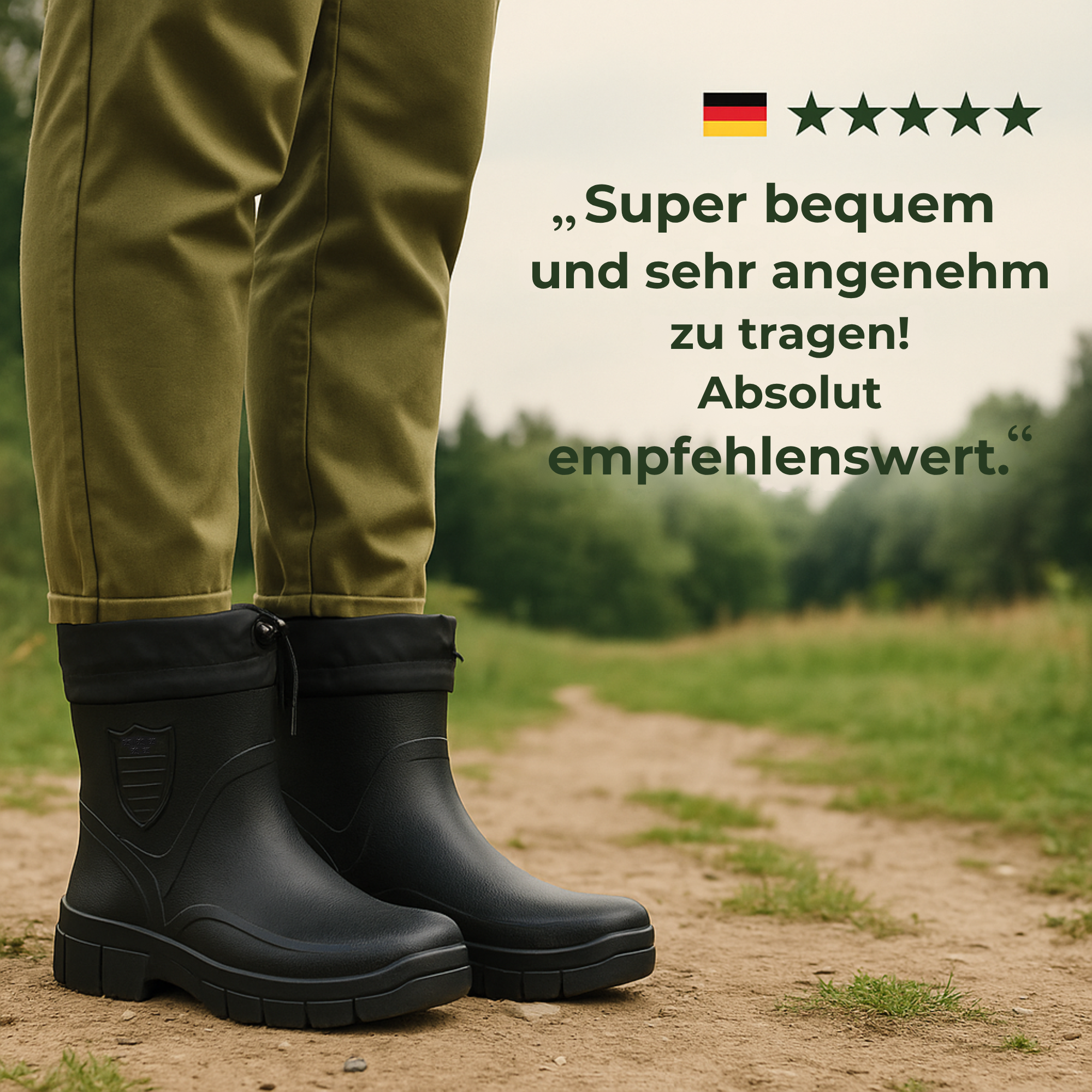 RainMate – Thermo Regenstiefel | rutschfest Thermo‑Futter | Outdoor Damen