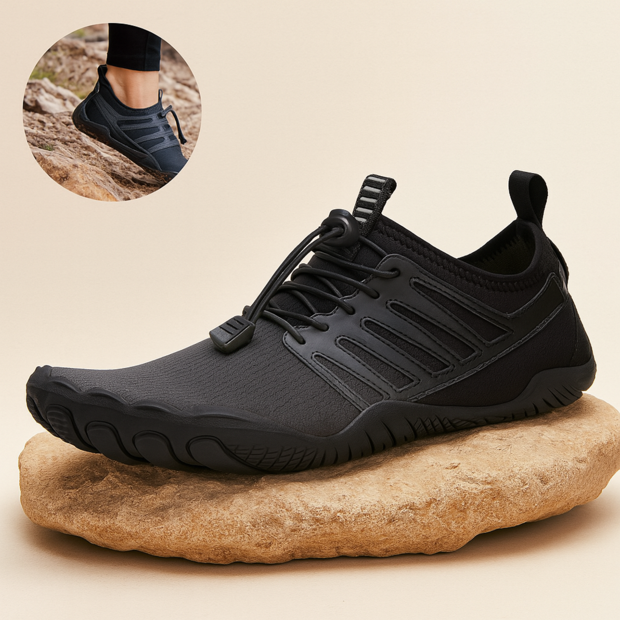 FlexPro – Barfußschuhe Herren & Damen | Flexibel & gelenkschonend | rutschfeste 4 mm Sohle | Alltag, Training & Sport