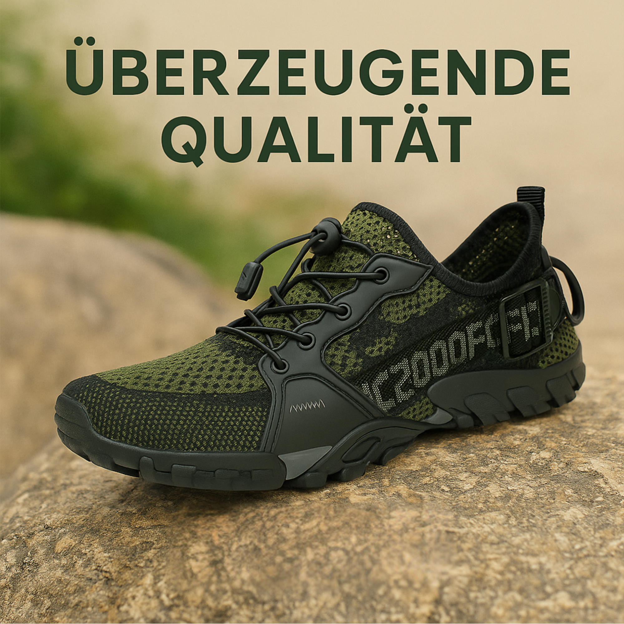 SensoWalk – orthopädischer Wanderschuh | Dämpfung rutschfest atmungsaktiv – für Senioren & schmerzfreies Gehen