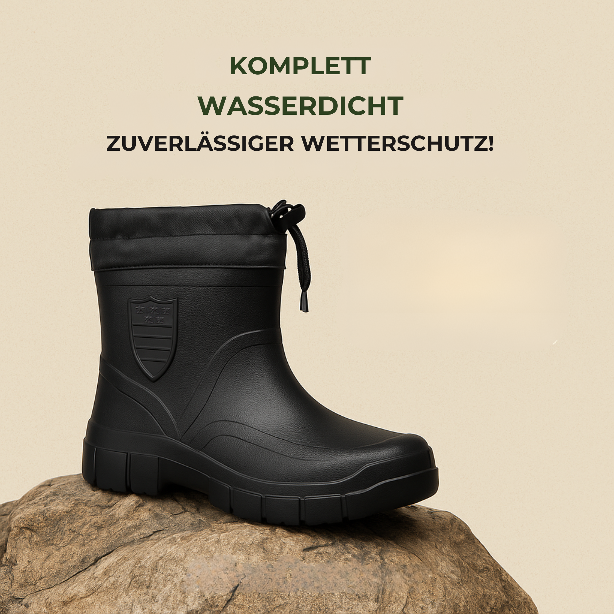 RainMate – Thermo Regenstiefel | rutschfest Thermo‑Futter | Outdoor Damen
