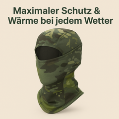 ArcticGuard – Fleece Sturmhaube | winddicht & atmungsaktiv | unisex Outdoor Kälteschutz.