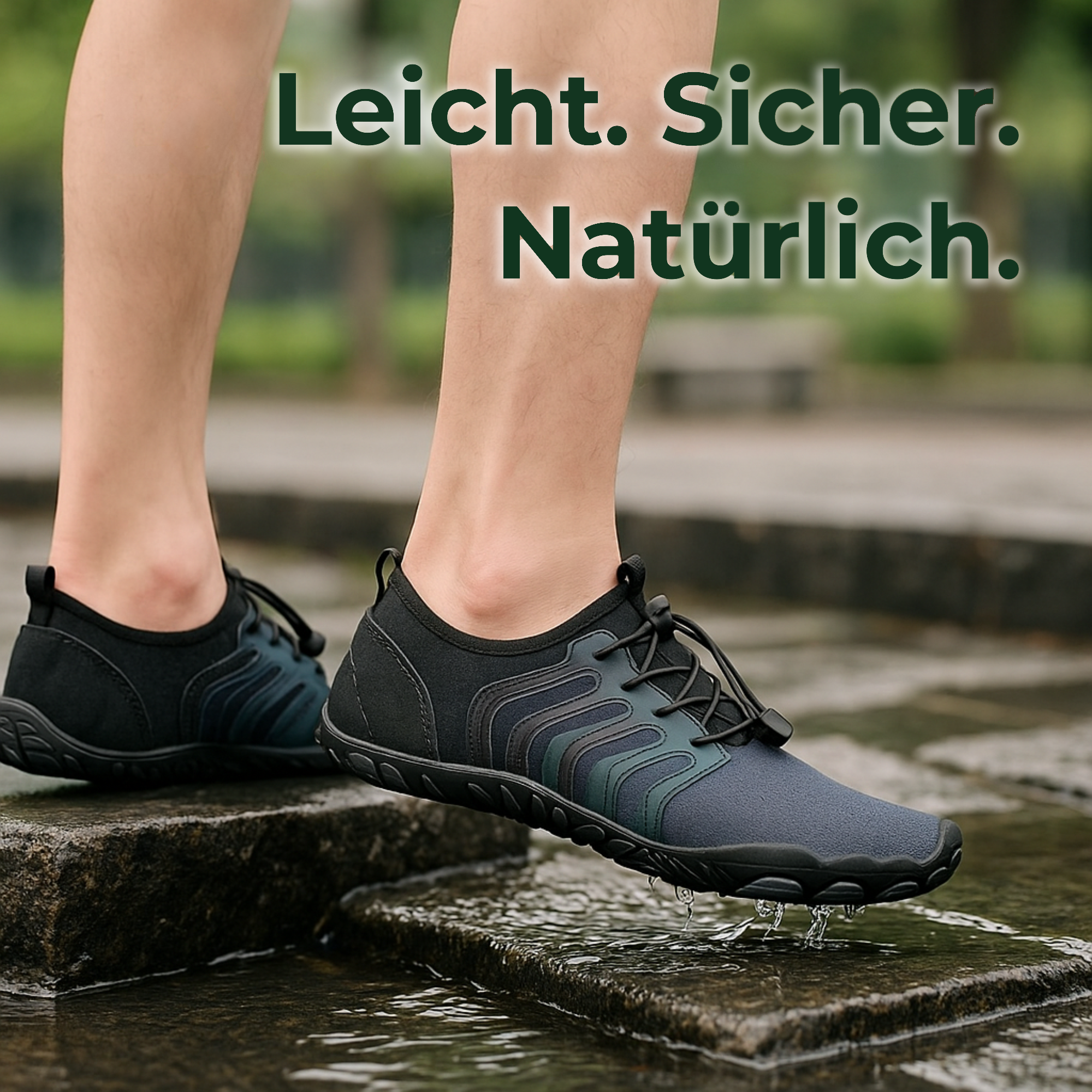 StepWell – Barfußschuhe | flexibel atmungsaktiv rutschfest | Alltag & Outdoor