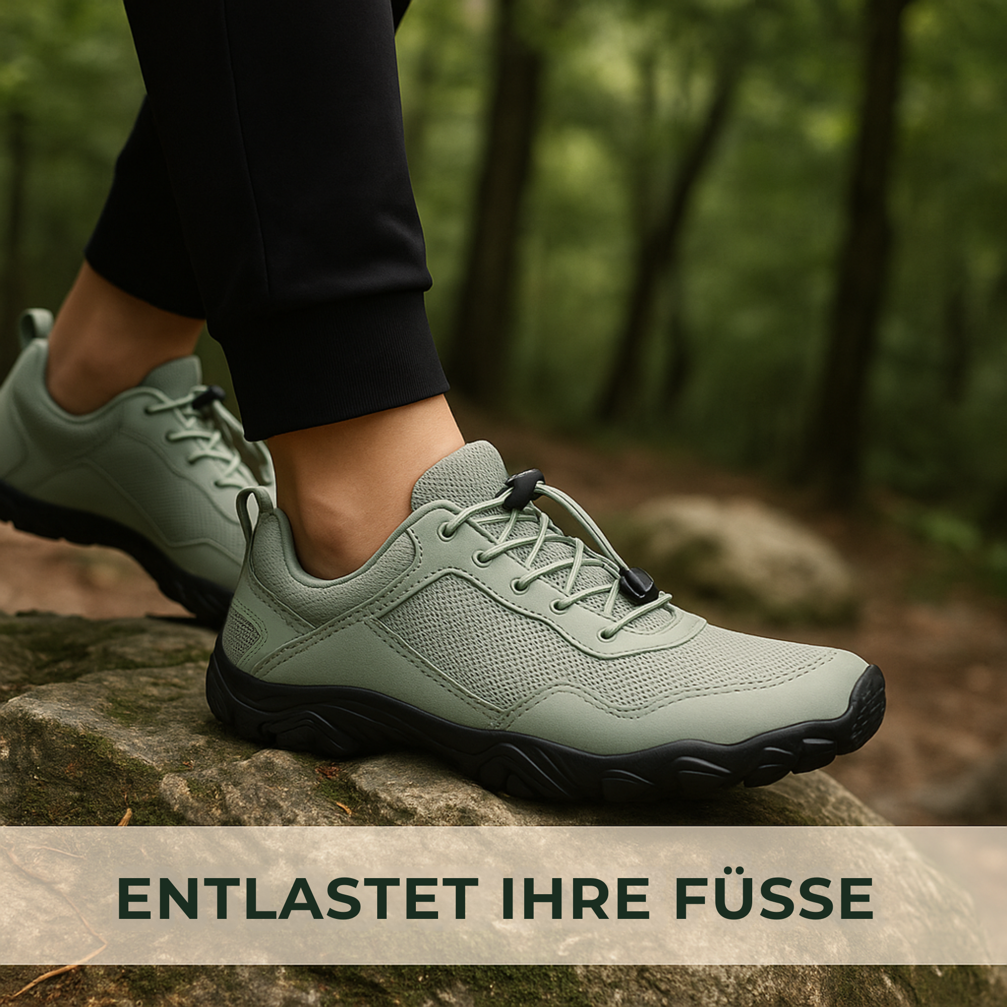 OrthoCare – Barfußschuh | orthopädisch schmerzlindernd wasserdicht rutschfest | breiter Zehenraum für Alltag & Gesundheit.