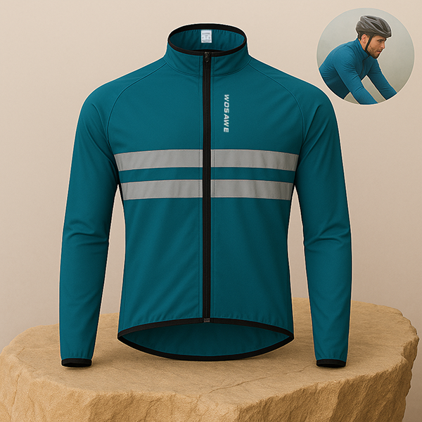 AlpenDry – Regenjacke atmungsaktiv | ultraleicht winddicht reflektierend | Wandern & Radfahren.