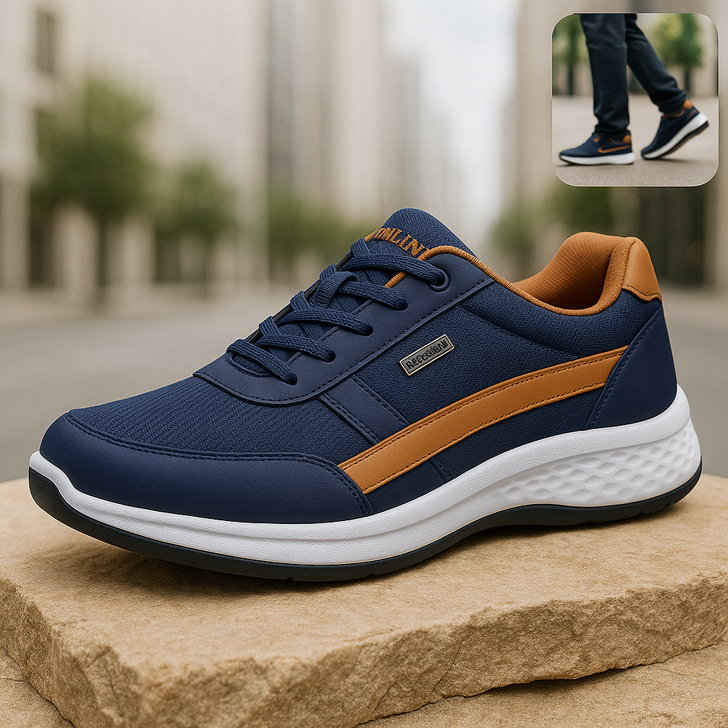 OrthoLinx – Orthopädische Komfortschuhe gegen Fersenschmerzen | Atmungsaktiv & Schmerzlindernd | Rutschfest & Gedämpft – Unisex Alltag