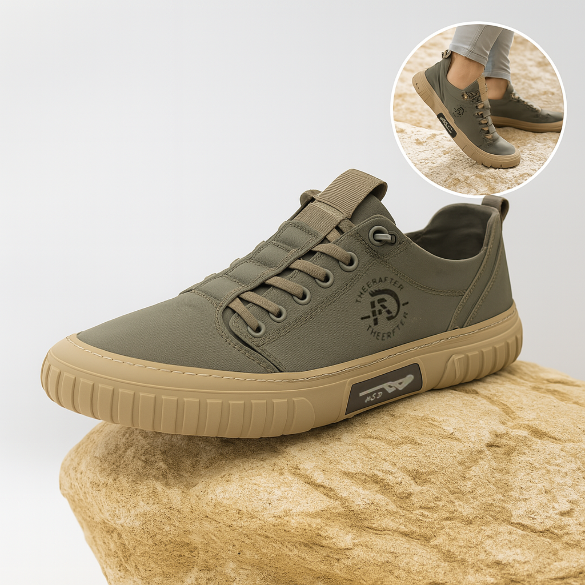 Barfino – Orthopädische Barfußschuhe Herren gegen Fußschmerzen | Atmungsaktiv & Rutschfest | Für Alltag & lange Spaziergänge.
