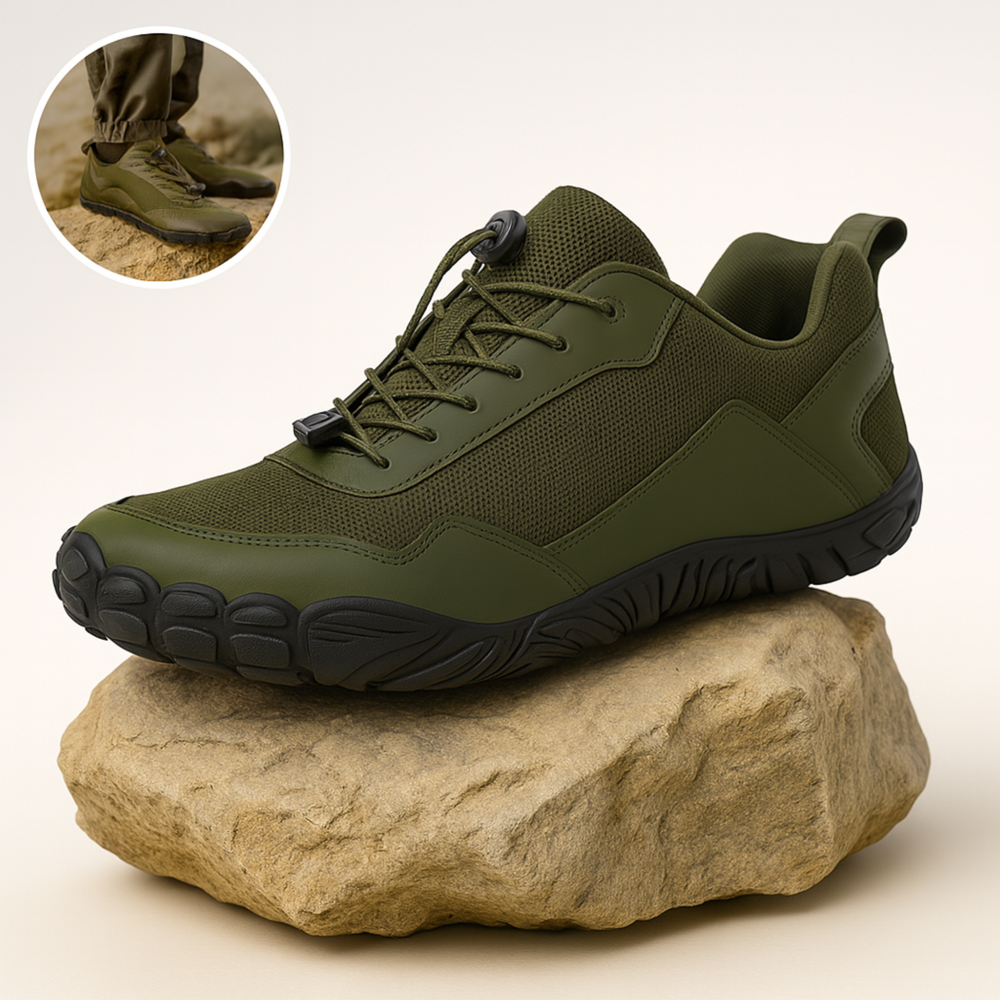 OrthoCare – Barfußschuh | orthopädisch schmerzlindernd wasserdicht rutschfest | breiter Zehenraum für Alltag & Gesundheit.