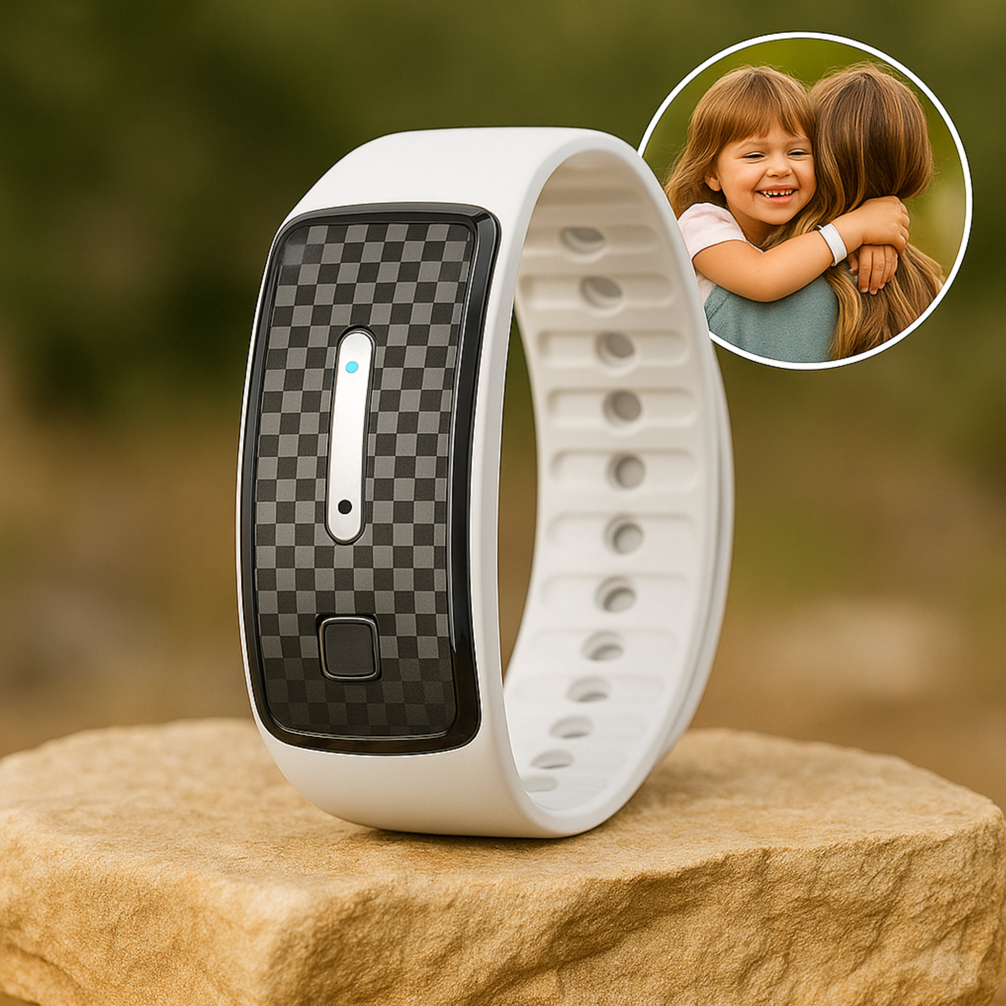BuzzGuard – Mückenschutz Armband Ultraschall | Wiederaufladbar & Chemiefrei | Für Camping, Kinder & Outdoor.