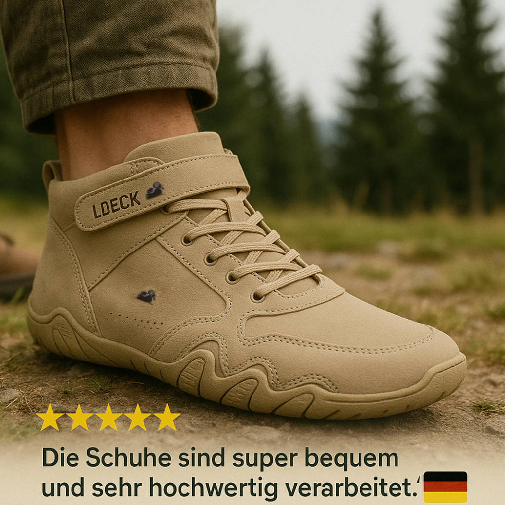 Velaris – Barfußschuhe zur Schmerzlinderung | Wasserdicht, Atmungsaktiv & Rutschfest | Für Alltag, Spaziergänge & gesunden Laufkomfort